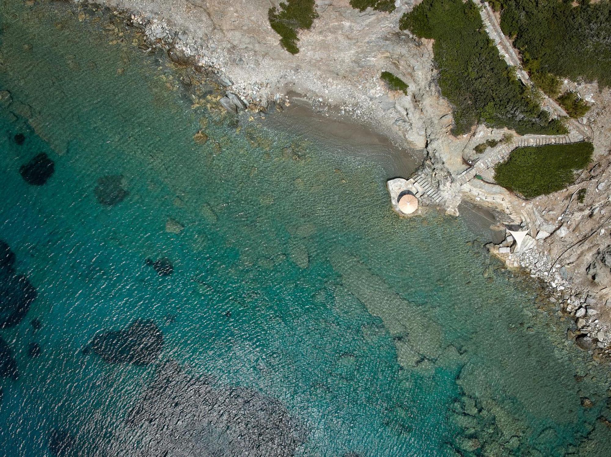 Beachfront Villa In Crete - Epavli Luxury Villa Agia Pelagia  Exterior foto