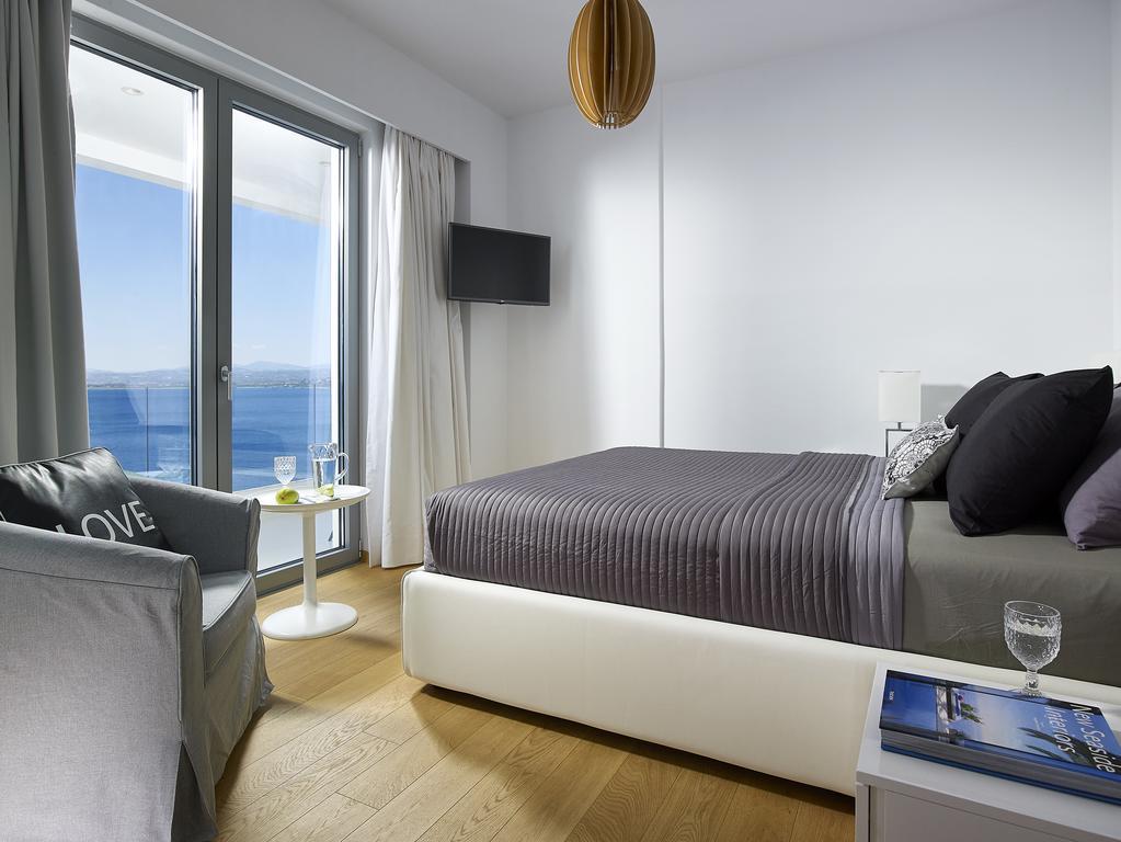 Beachfront Villa In Crete - Epavli Luxury Villa Agia Pelagia  Exterior foto